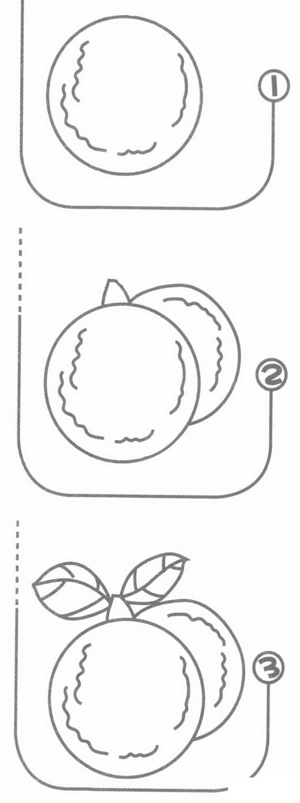 杨梅简笔画