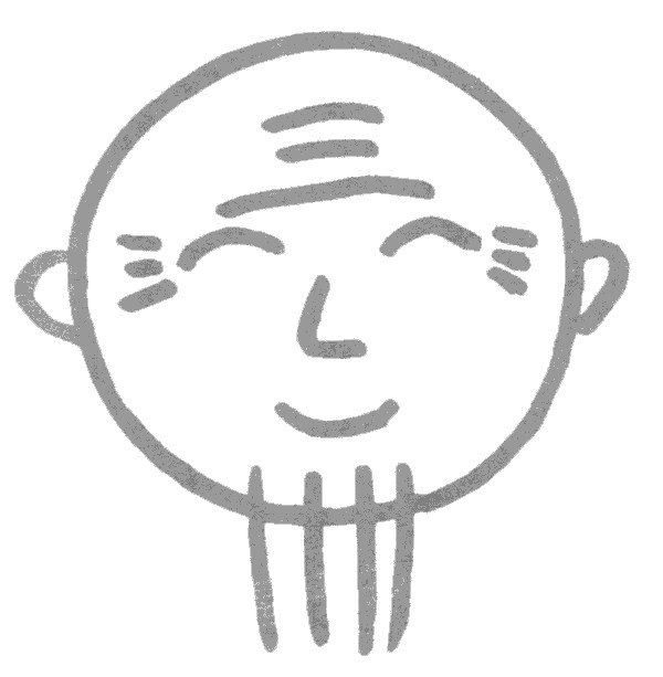 老爷爷简笔画怎么画图解教程