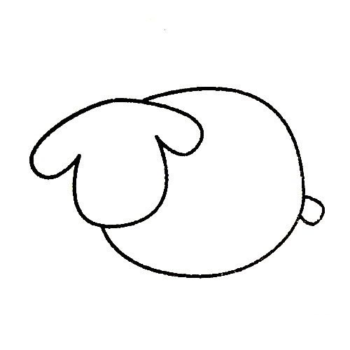 山羊简笔画图片