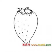 简笔画：好吃的草莓6