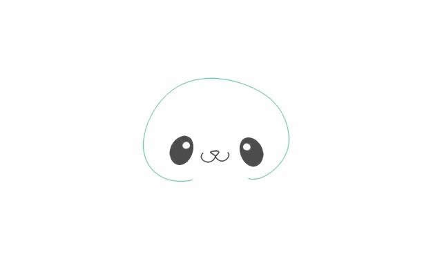 熊猫简笔画