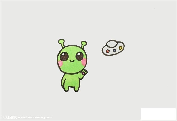 外星人怎么画