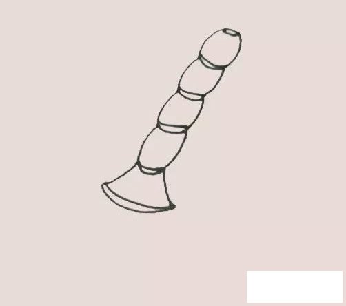 扫把简笔画