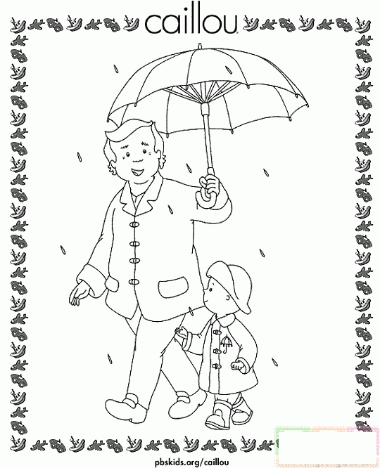 奶奶撑着伞简笔画