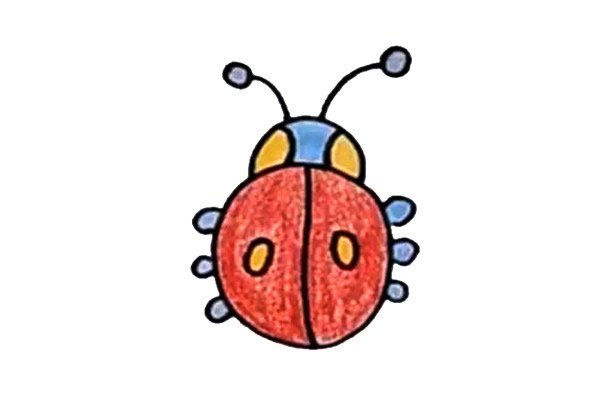 甲壳虫简笔画
