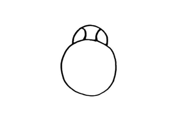甲壳虫简笔画