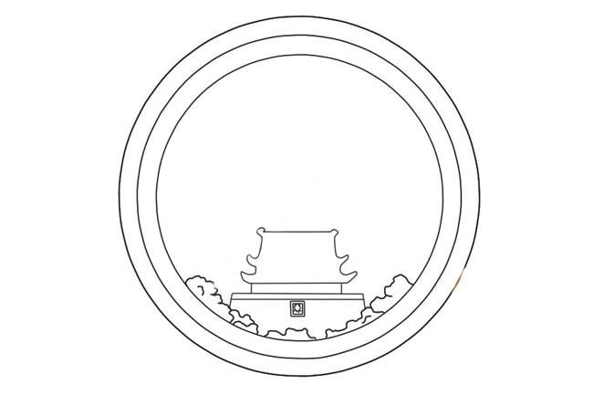 十一国庆节简笔画