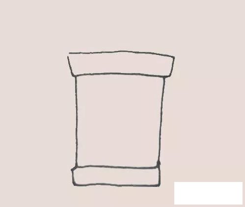 啤酒杯简笔画