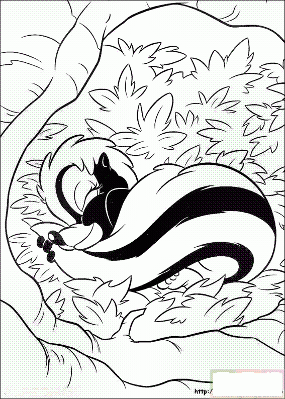 睡得很香的小狗简笔画