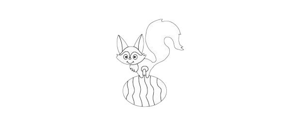 狐狸简笔画图片