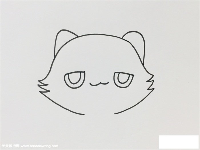 简易猫画法