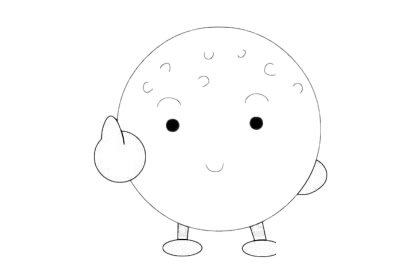 高尔夫球简笔画图片大全作品三