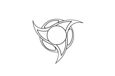飞镖简笔画