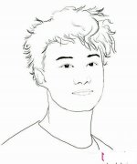 陈奕迅头像简笔画