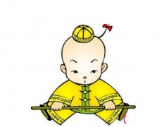 武术儿童简笔画