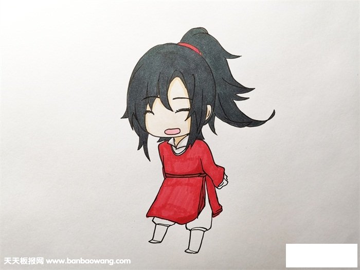花城q版怎么画