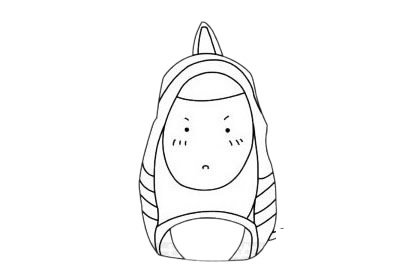 登山背包简笔画图片大全作品一