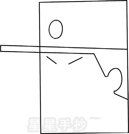 军人简笔画