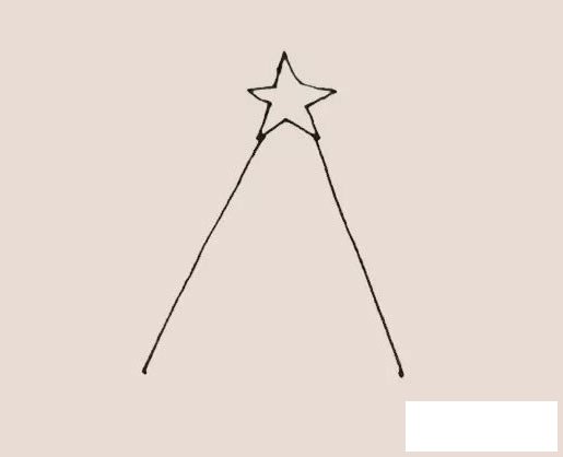 圣诞帽简笔画