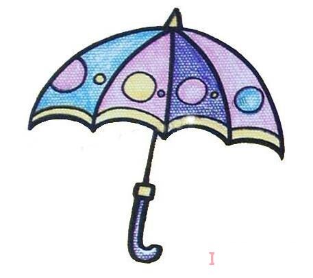 雨伞简笔画怎么画简单好看教程