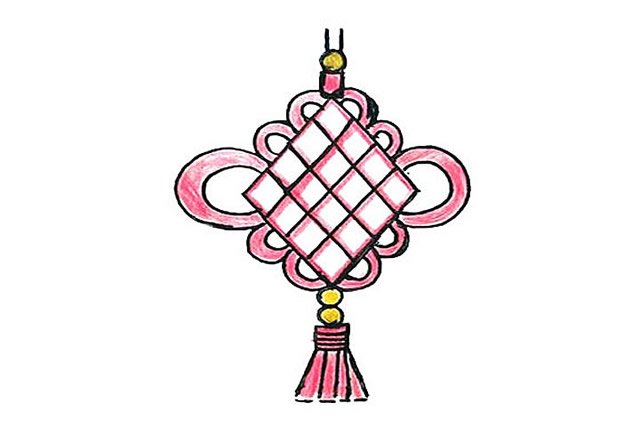 中国结简笔画