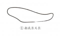 卡通轮船简笔画带颜色