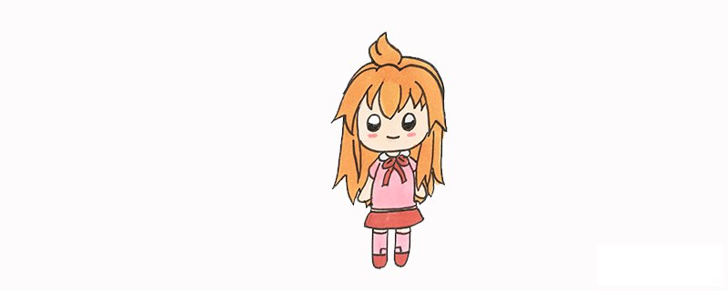卡通人物画可爱又简单