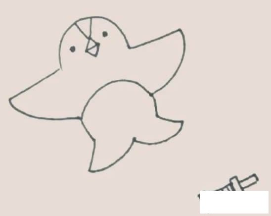 风筝简笔画