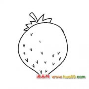 简笔画：好吃的草莓3