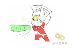Q版泰罗奥特曼简笔画