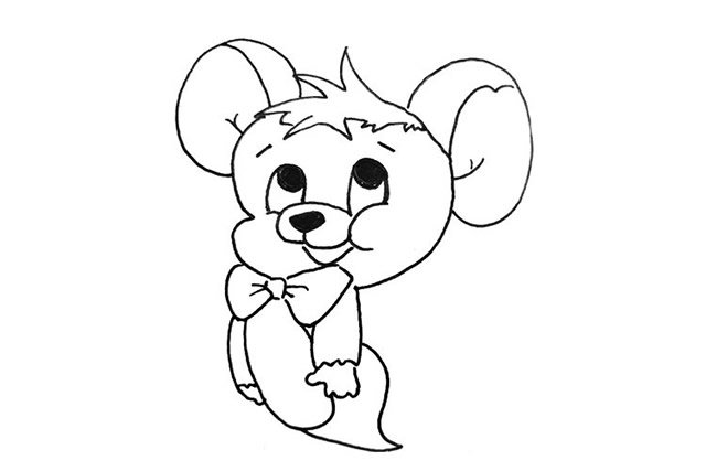 杰瑞简笔画图片5