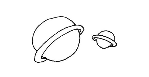 星球简笔画