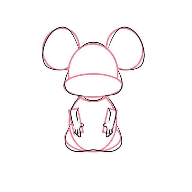 小老鼠简笔画