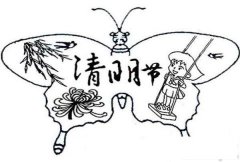 怎么画儿童清明节简笔画的教程