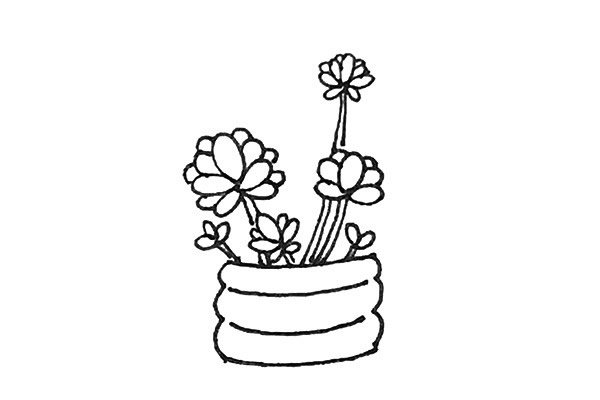 虹之玉简笔画