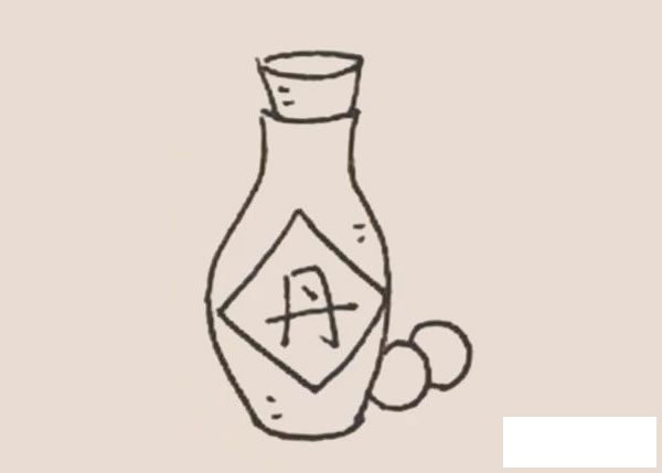 丹药瓶简笔画图片