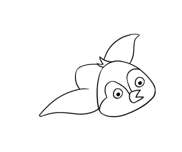 卡通燕子简笔画