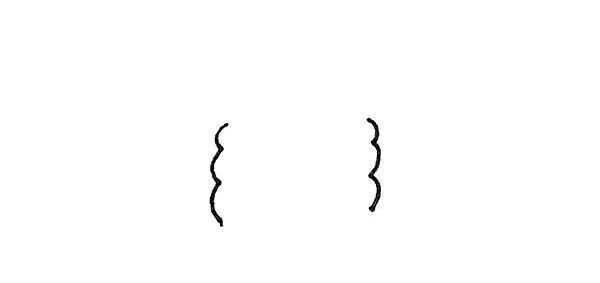 虹之玉简笔画