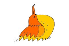 军舰鸟简笔画超简单画法