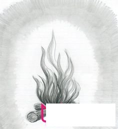 燃烧的火苗简笔画