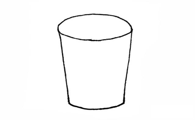 木桶简笔画