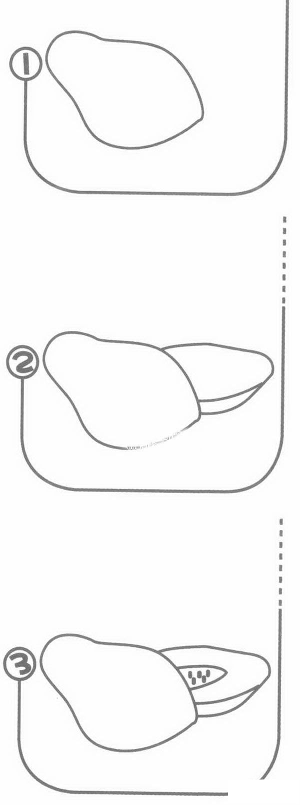 木瓜简笔画
