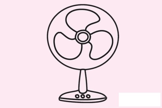 电风扇简笔画图片