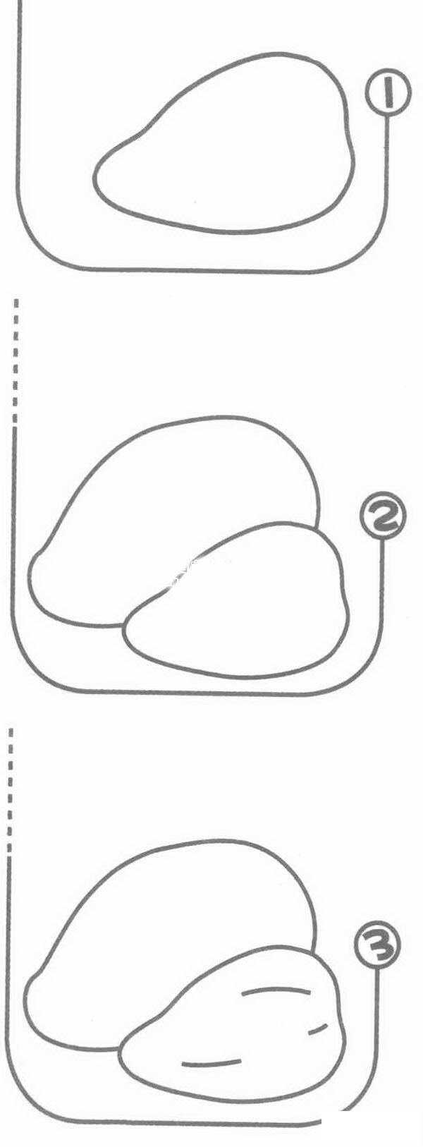 芒果简笔画