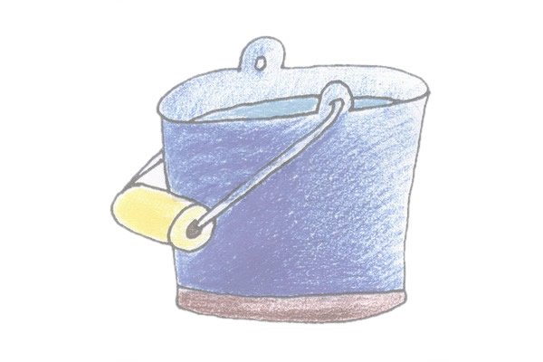 水桶简笔画图片