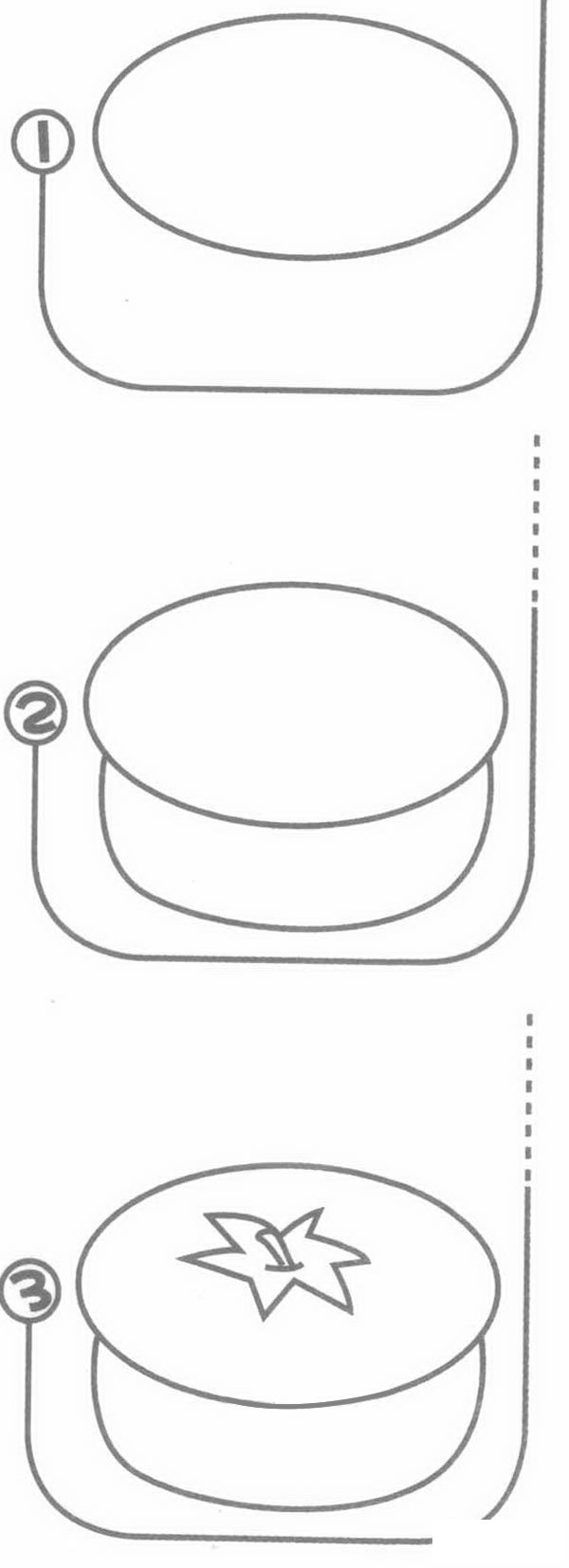 柿子简笔画