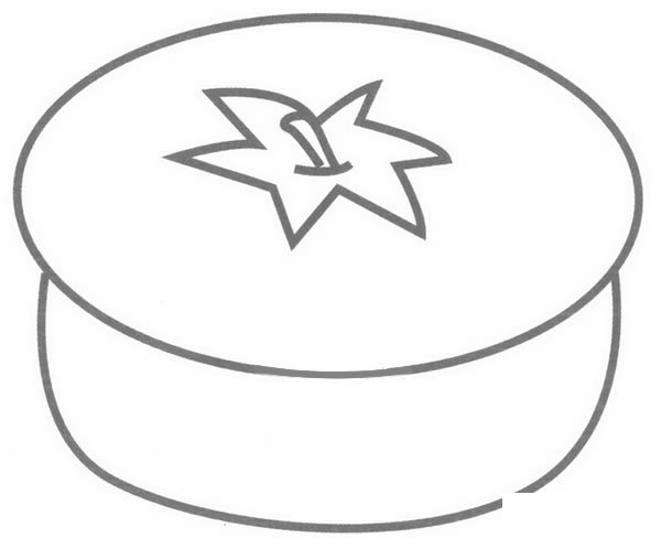 柿子简笔画