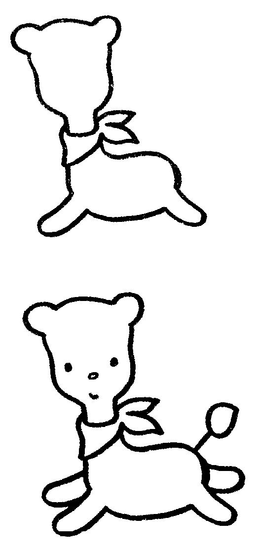 小鹿简笔画