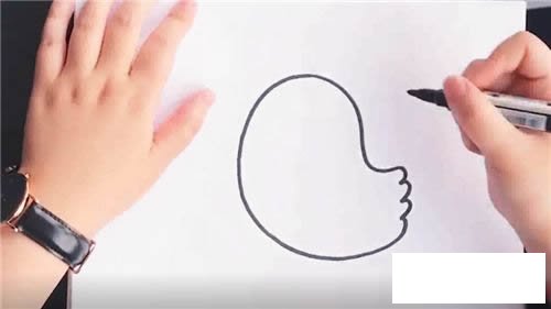 可爱的小黄鸡简笔画