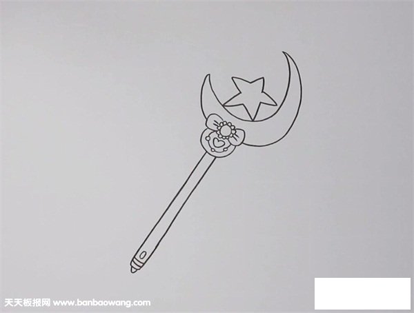 魔法棒简笔画